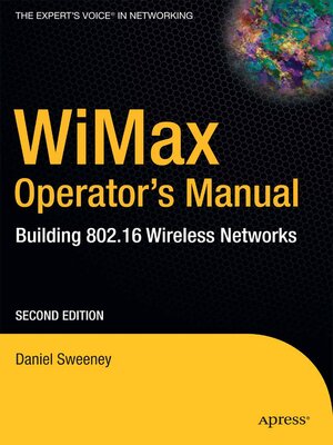 cover image of WiMax Operator's Manual
